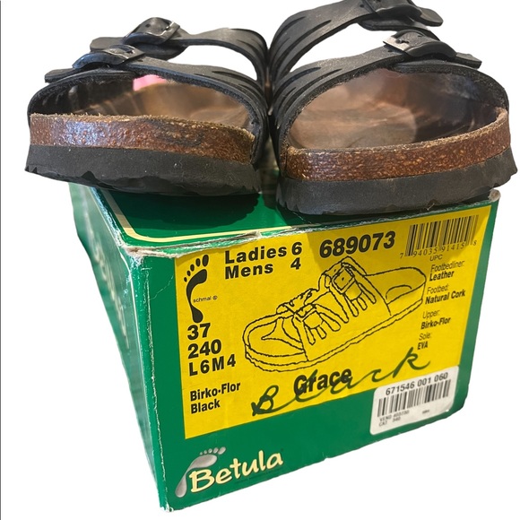 BETULA BY BIRKENSTOCK Grace Leather Sandal - Picture 3 of 8